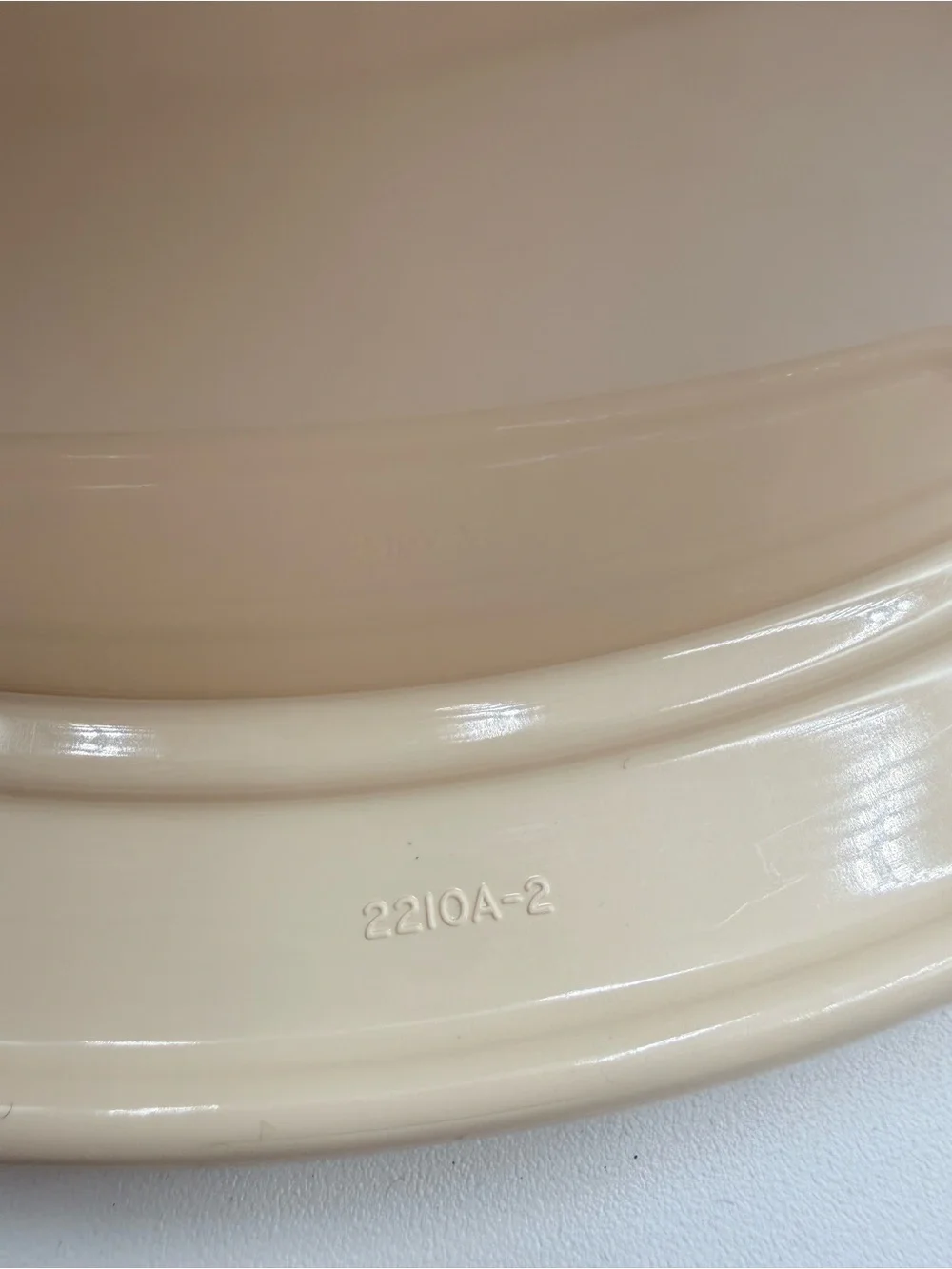 Vintage Tupperware Microwave Stack Cooker Almond 3 Pieces 2192 2193 2210